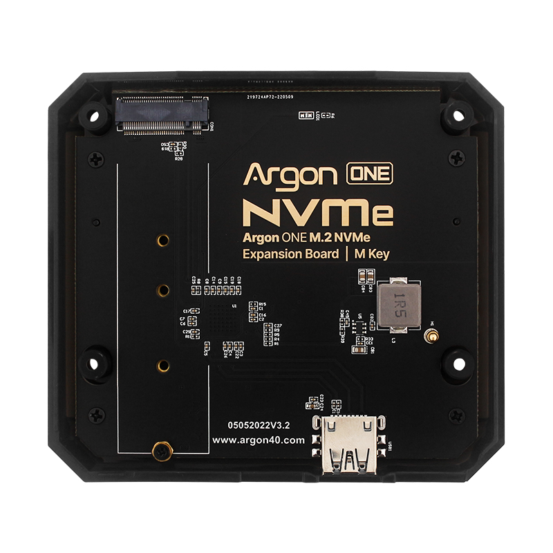 Argon One V3 M.2 Nvme Case - الأرجون واحد M.2 التوت بي 4