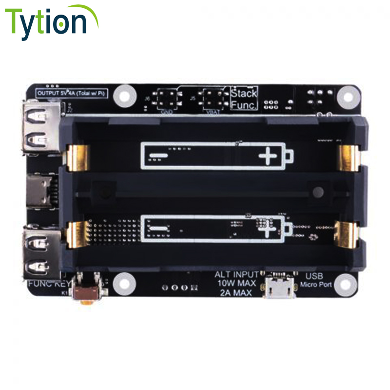 Raspberry Pi 5V 4A UPS لوحة تو - مراجعة Raspberry Pi Uninterrupted Power Supply Ups 18650 وسعره